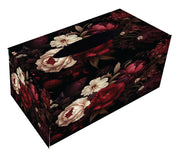 Rectangular tissue box covers with assorted colorful floral patterns. – thumbnail