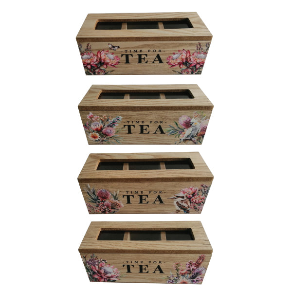 Native Design Tea Boxes 22.7x9x9cm