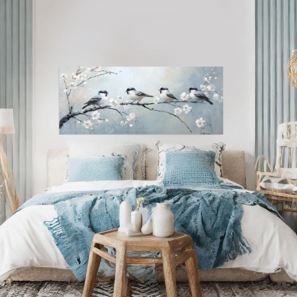 Bird Song Canvas Prints 40x120cm