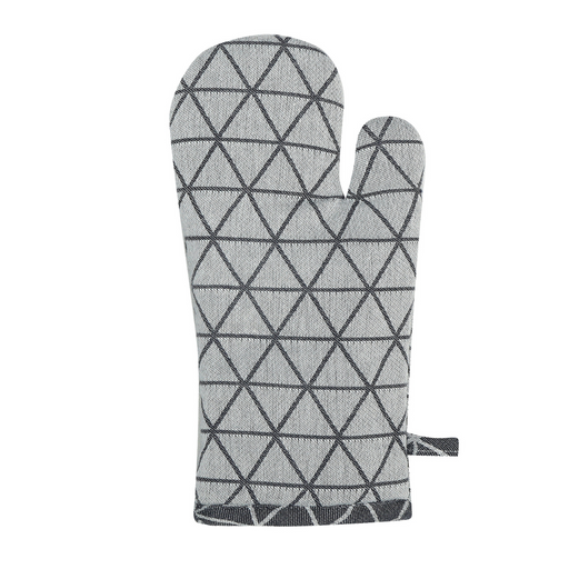 Ronis Jacquard Oven Mitts 16x32cm Blue
