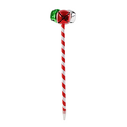 Ronis Jingle Bells Candy Striped Pen Assorted