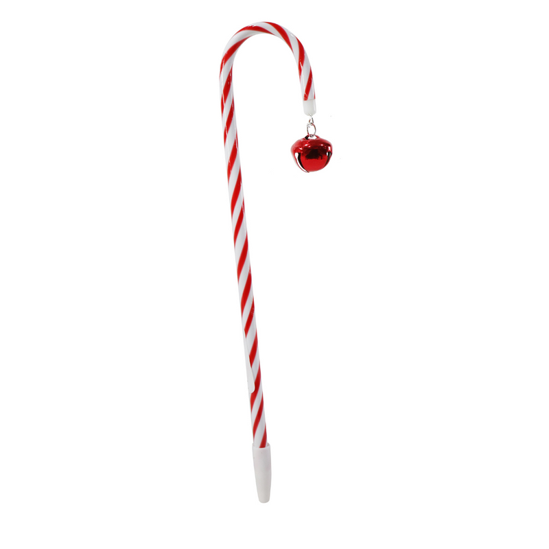 Ronis Jingle Bells Candy Striped Pen Assorted