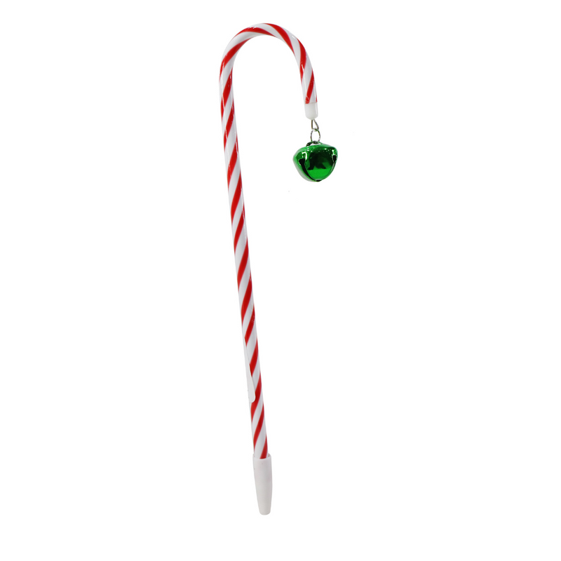 Ronis Jingle Bells Candy Striped Pen Assorted