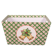 Ronis Jingle Bells Christmas Hamper Box 27.5x21.5x15cm