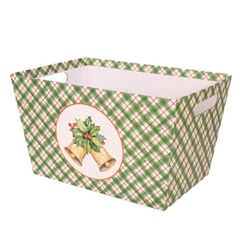Ronis Jingle Bells Christmas Hamper Box 33.5x23.5x20cm