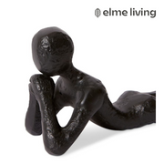 Ronis Judd Sculpture Black 20x8x11cm – thumbnail