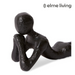 Ronis Judd Sculpture Black 20x8x11cm