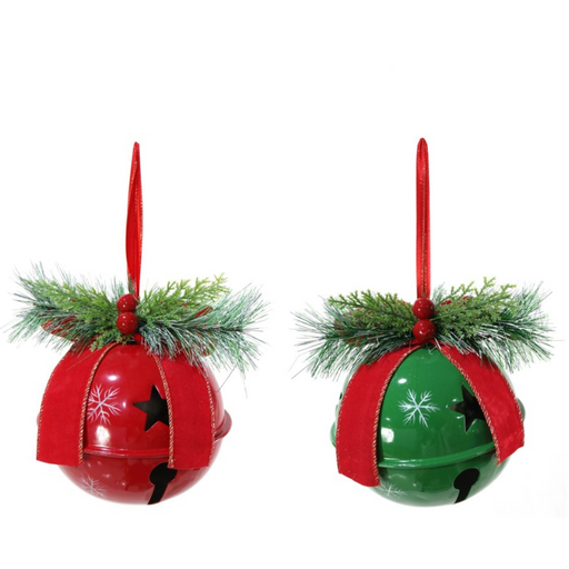 Ronis Jumbo Nutbell Deco Red Bow 14cm Assorted