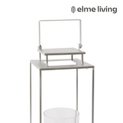 Ronis Jylan Candle Holder Silver 14x14x39cm