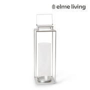 Ronis Jylan Candle Holder Silver 17x17x48cm