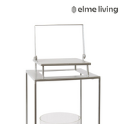 Ronis Jylan Candle Holder Silver 17x17x48cm