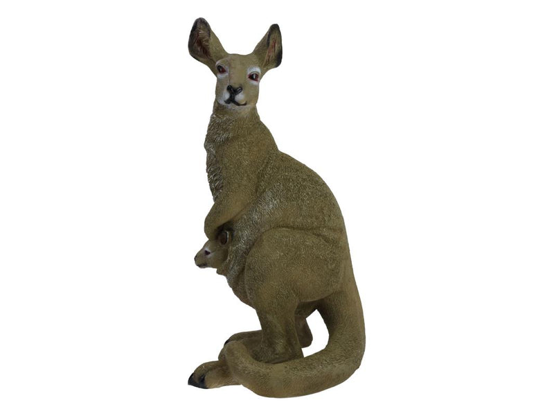 Standing Garden Kangaroo with Joey 55cm