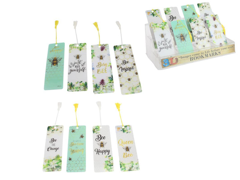 15CM 3D BEE BOOKMARK KELLY LANE