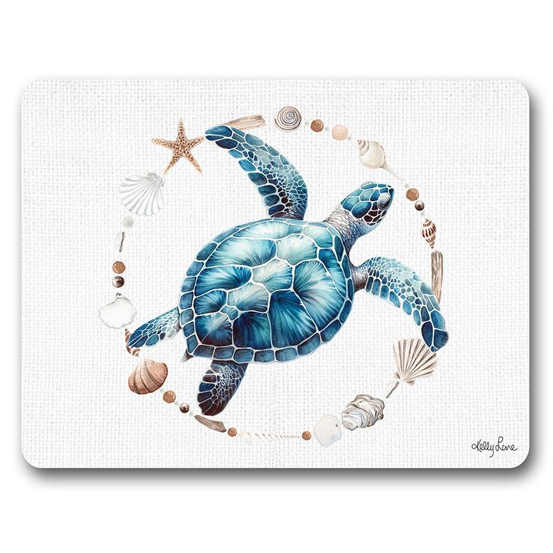 Turtle beach shack placemat 29x21.5cm