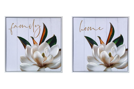 Magnolia Canvas 2 Assorted 40x40cm