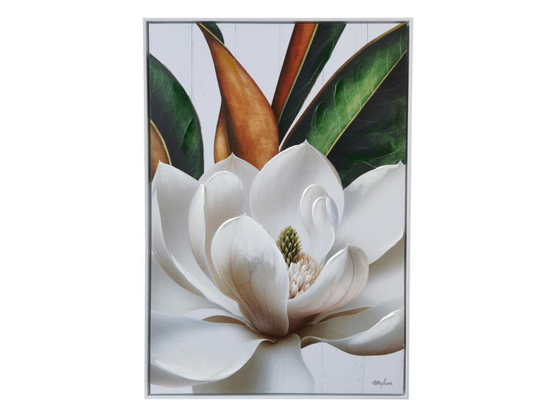 Magnolia Framed Canvas 60x90cm