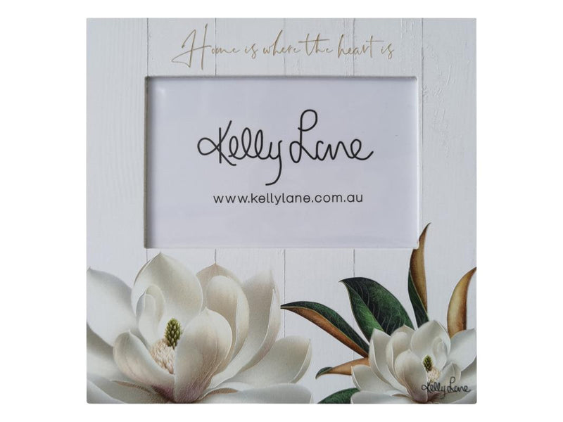 6x4 photo frame with magnolia design Kelly Lane