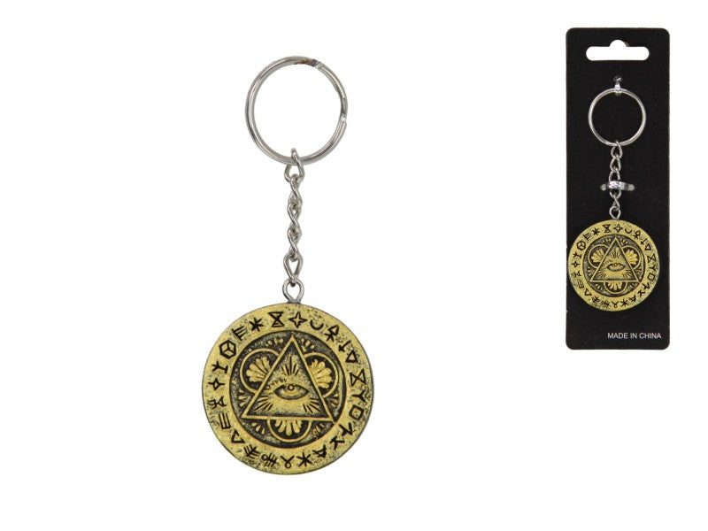 EYE OF HORUS TALISMAN KEY RING