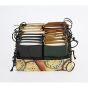 Ronis Key Ring Leather Mini Journal 9x8cm Assorted – thumbnail