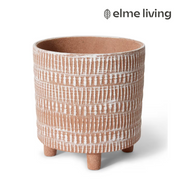 Ronis Kiera Pot Brown 21x21x22cm – thumbnail