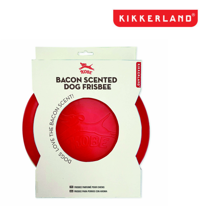 Ronis Kikkerland Kobe Bacon Scented Frisbee 22x22x2.5cm Red