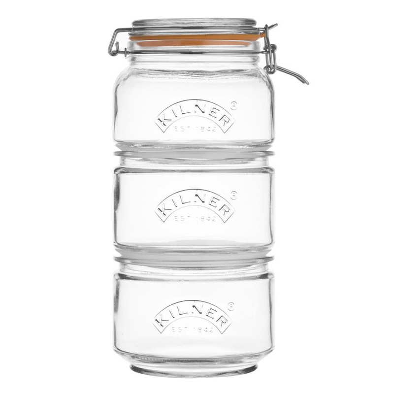Ronis Kilner Stackable Storage Jar 900ml