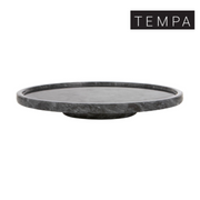 Kira Grey Small Round Decor Tray