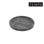 Kira Grey Small Round Decor Tray