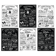 Ronis Kitchen / Laundry Signs 20x30x0.6cm Assorted – thumbnail