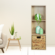 Ronis Kodu 3 Tier Bookcase Oak