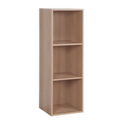 Ronis Kodu 3 Tier Bookcase Oak