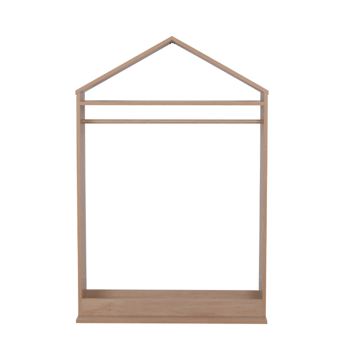 Ronis Kodu House Shape Garment Rack Oak