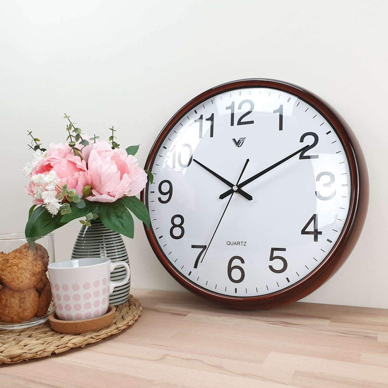 Ronis Koen Domed Face Wall Clock 38x38x6cm Assorted