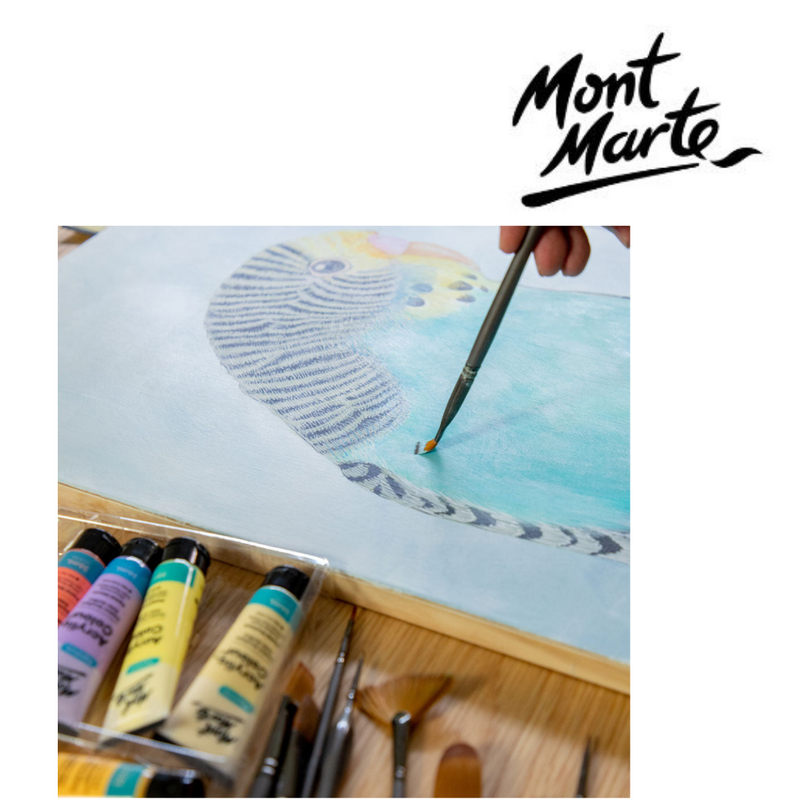 Ronis Mont Marte Acrylic Colour Pastel Colours 12pc x 36ml