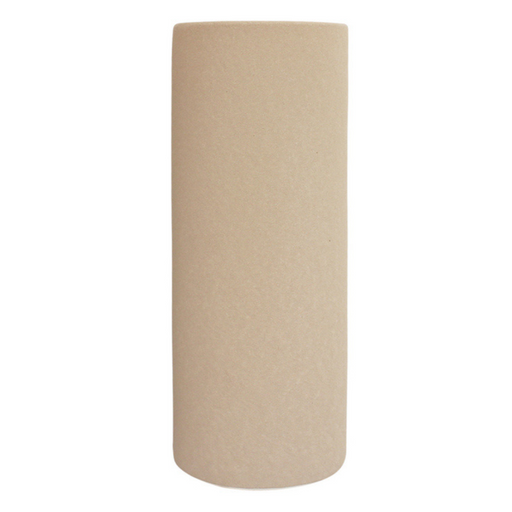Kylo cylinder vase 11x30cm tan tall neutral decorative vase for pampas grass, dried stems or modern minimalist home décor