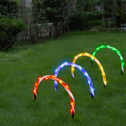 Ronis LED Candy Cane Arch 4pc Red/Multi 2 Asstd