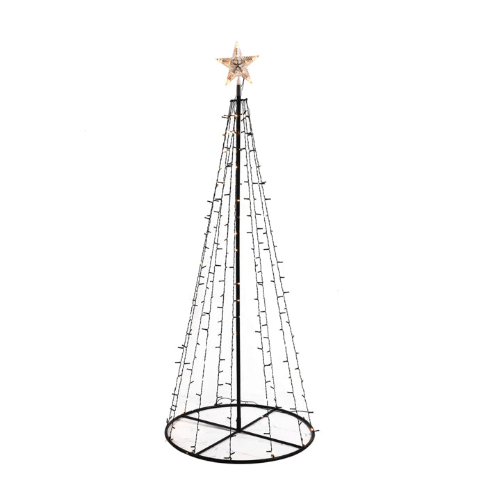 Ronis LED Christmas Cone Tree 180cm Warm White