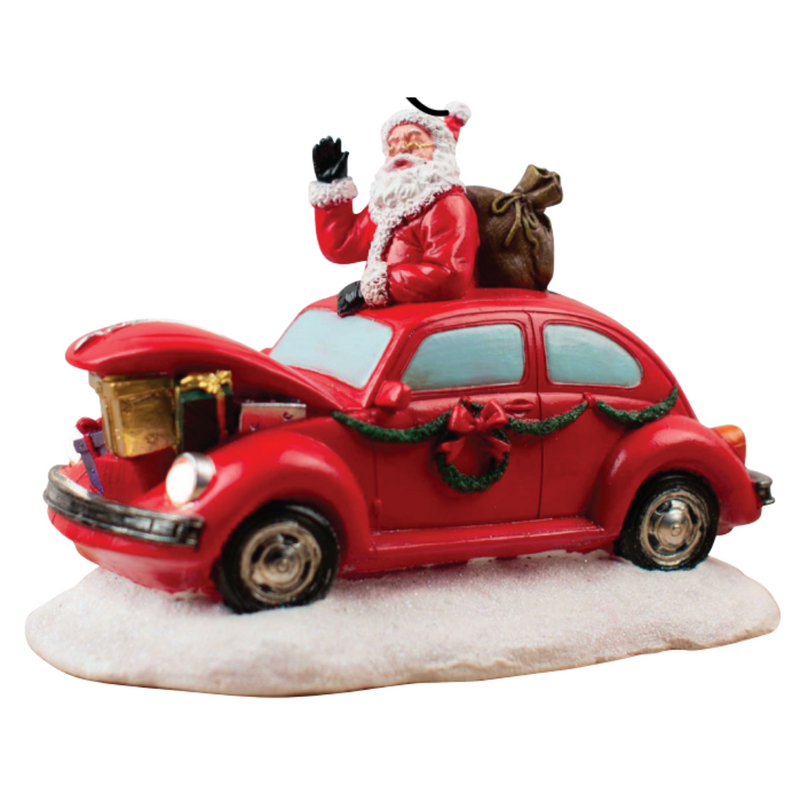 Ronis LED Musical Car Santa with Presents