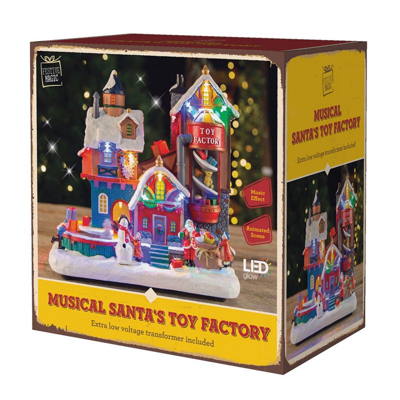 Ronis LED Musical Toy Factory Rotating