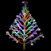 Ronis LED Sparkle Wall Tree 60cm Twinkle Multi – thumbnail
