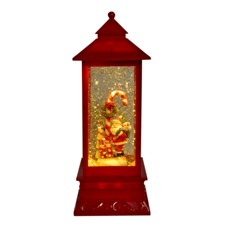 Ronis LED W-S Lantern Santa/Candycane