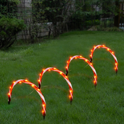 Ronis LED Candy Cane Arch 4pc Red/Multi Assorted