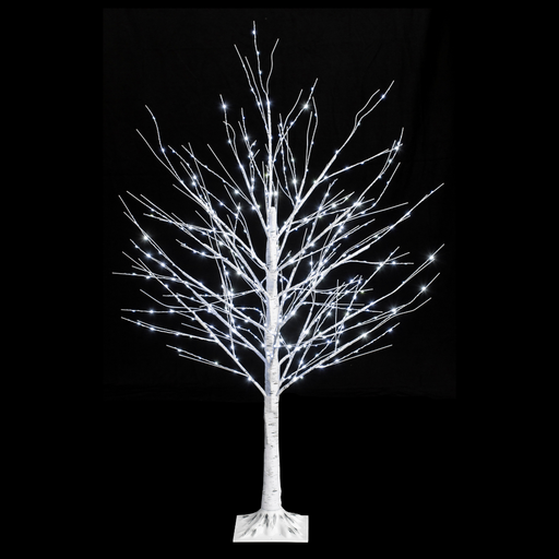 Ronis LED Dazzling Birch Tree 120cm Twinkle Cool White