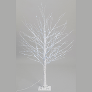 Ronis LED Dazzling Birch Tree 120cm Twinkle Cool White