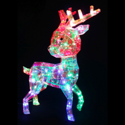 Illuminated LED Dream Light Baby Reindeer indoor and outdoor display