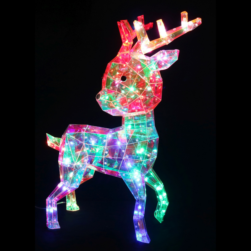 Illuminated LED Dream Light Baby Reindeer indoor and outdoor display