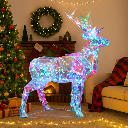 LED Dream Light Reindeer 90cm for Christmas decoration
