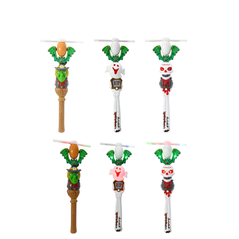 Ronis LED Galaxy Spinning Wand Battery Operated 22cm 3 Asstd