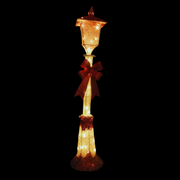 LED Glitter Street Lamp Twinkle Red 120cm Christmas decoration