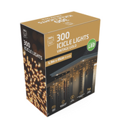 Ronis LED Icicle Lights 300 Vintage Gold